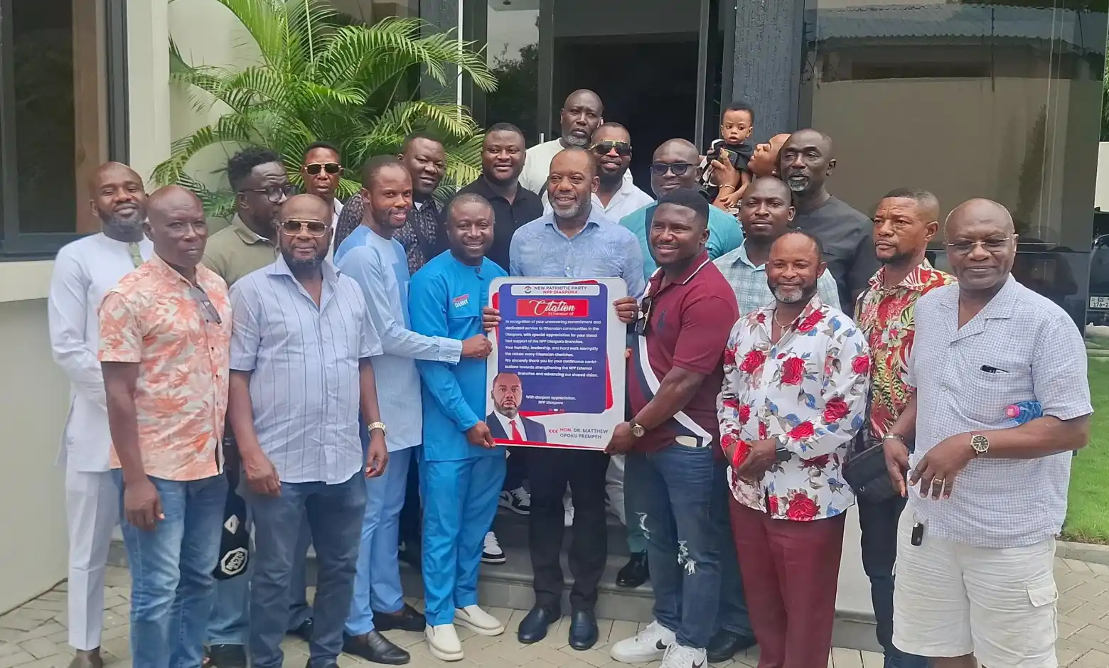 NPP diaspora pushes unity agenda, endorses Matthew Opoku Prempeh as 2028 running mate option
