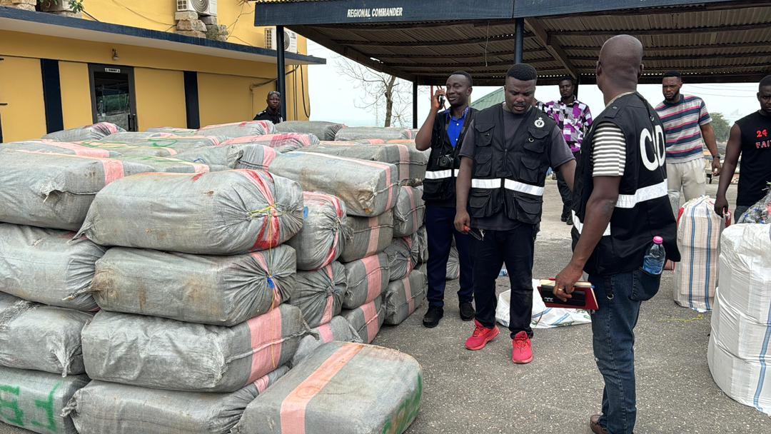 Western Regional police intercept two trucks loaded with suspected narcotics