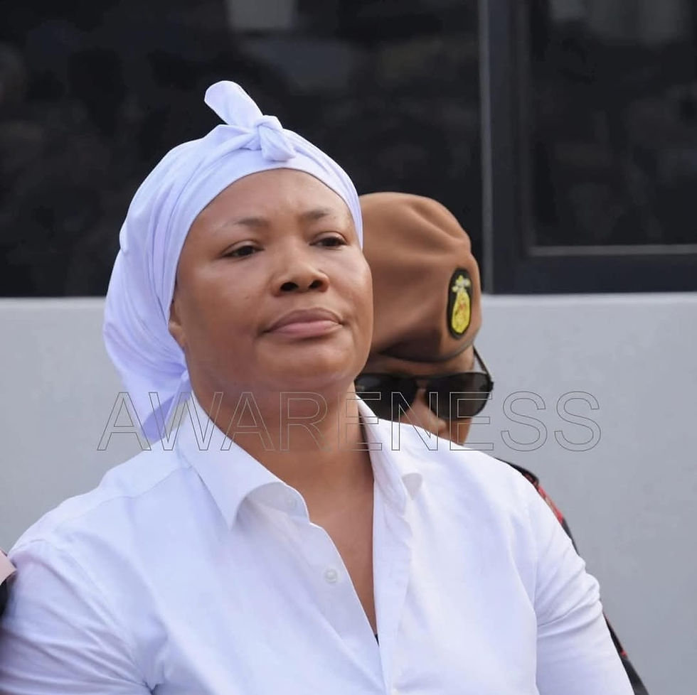 Agradaa makes first public appearance after release from Nsawam Prison