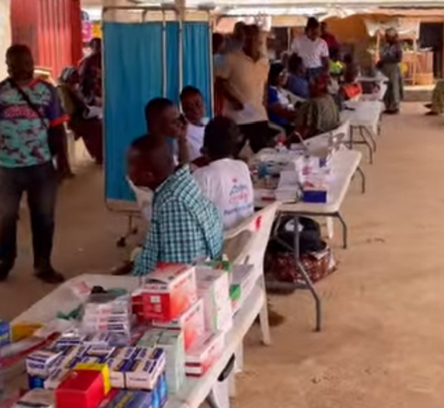 Akuapem South: Residents benefit from free health screening, NHIS renewal outreach