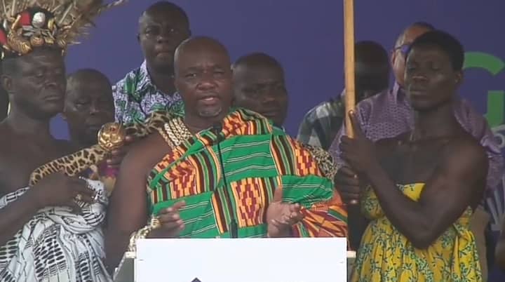 Otumfour warns against encroachment on Green City Affordable Housing project
