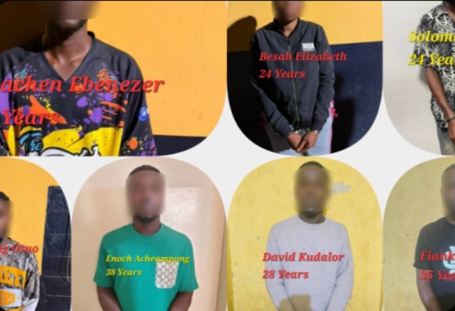 Seven arrested, three Hyundai cars recovered in Eastern Region police operation
