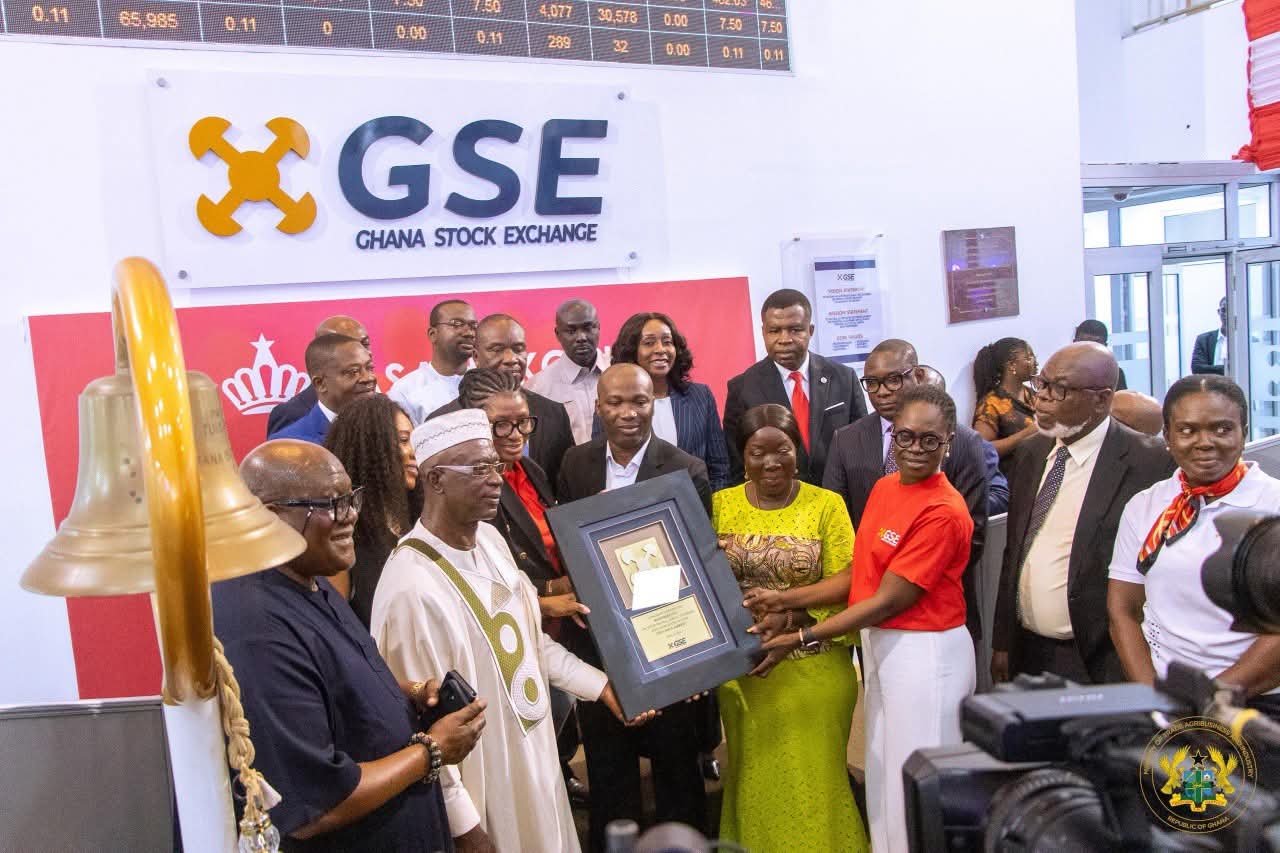 Gov’t hails Kasapreko’s GSE listing as industrial milestone