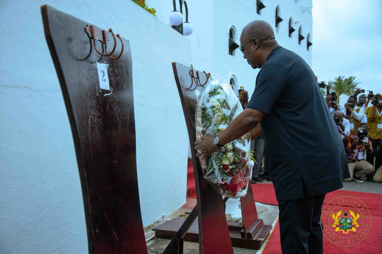 President Mahama pays tribute to enslaved Africans at historic Africa–US Juneteenth commemoration