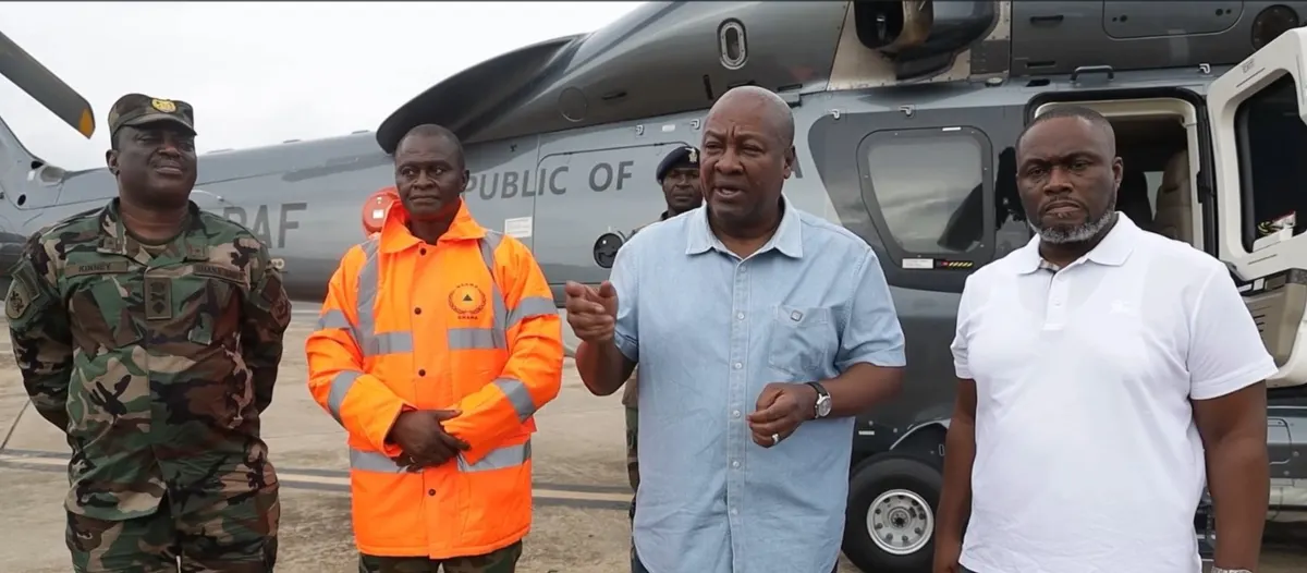 Accra floods: Irresponsible actions of a few put entire communities at risk — Mahama