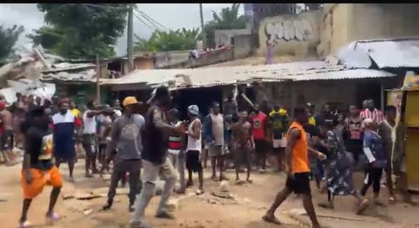 Three KMA officers injured as Asafo demolition turns violent