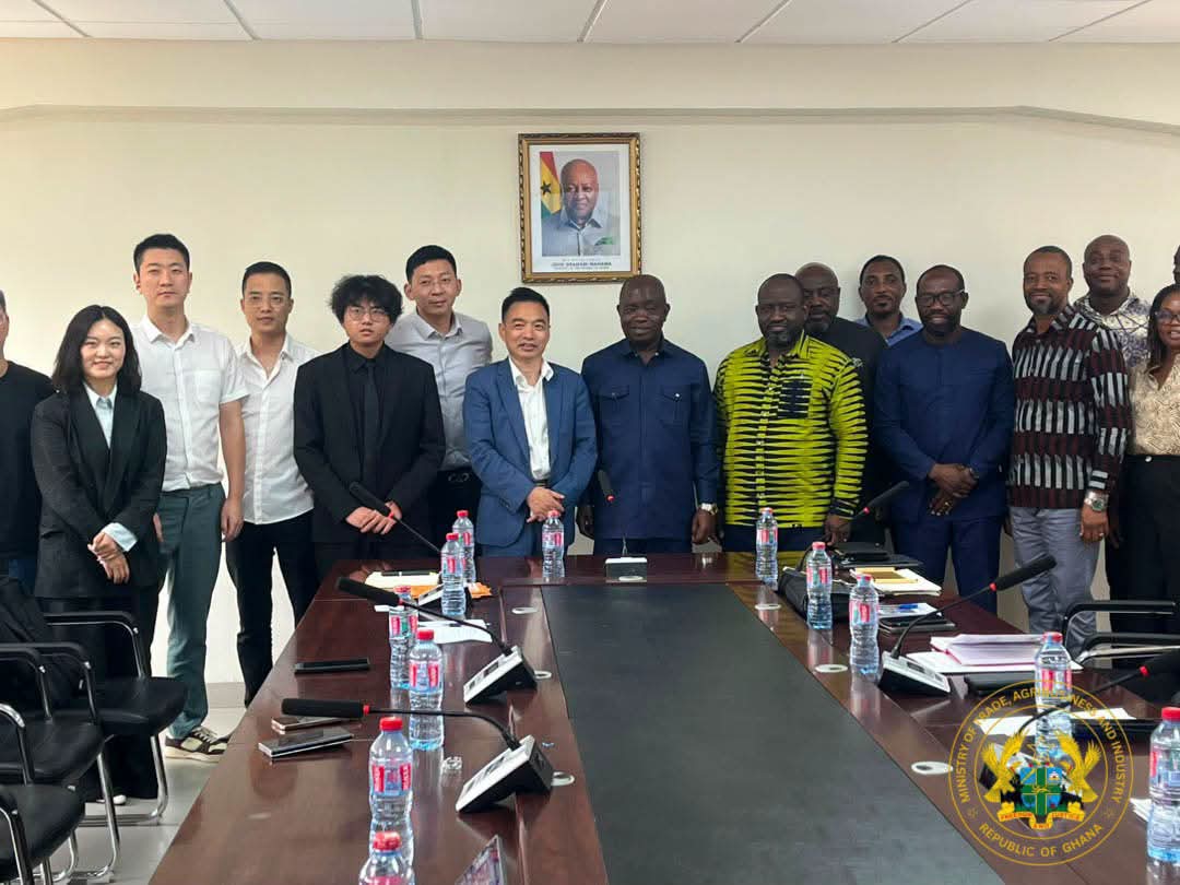 Ghana courts Chinese investment as delegation proposes industrial park