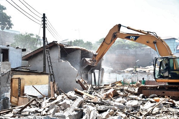Demolitions in Accra raise questions over permits, accountability and flood prevention