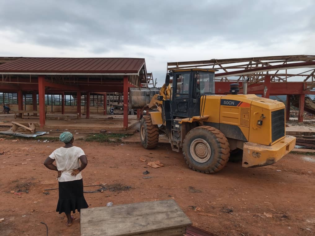 New 24-Hour Economy Market: What happens to Enchi traders during construction?