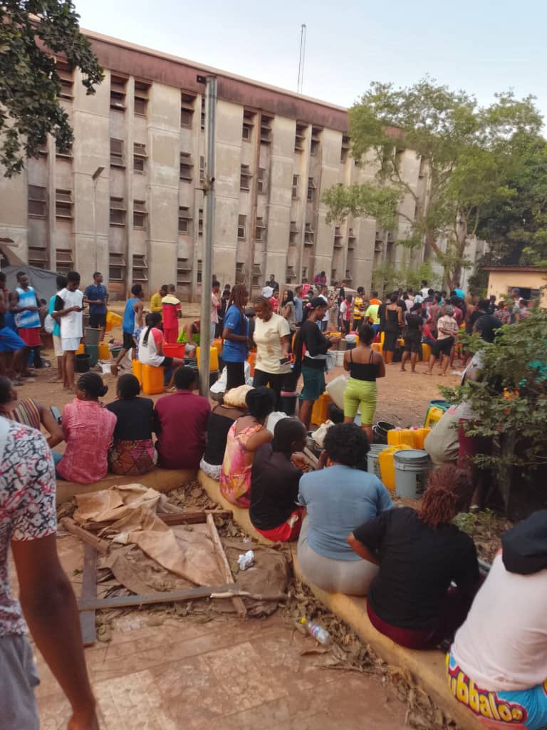 Unreliable water supply leaves UEW students struggling