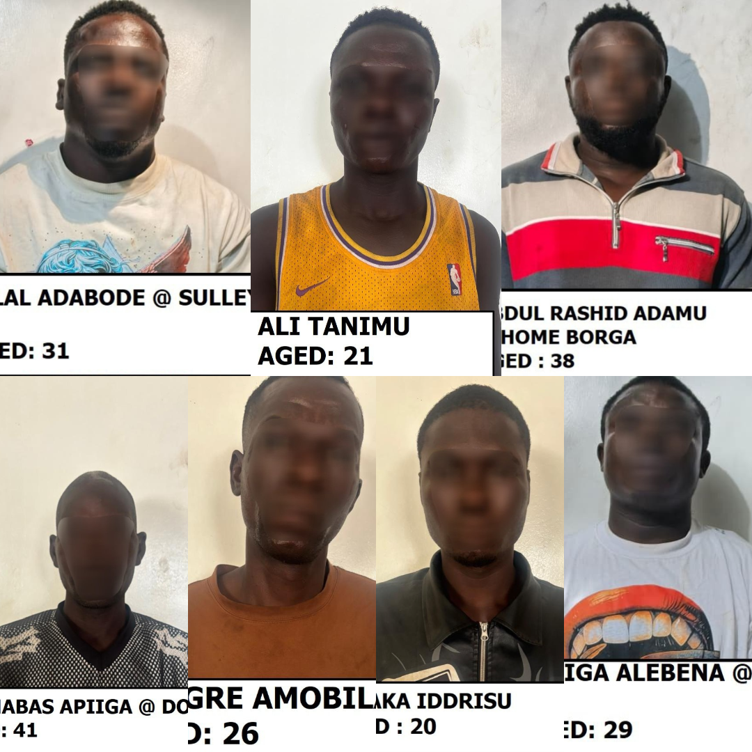 Police arrest seven suspected armed robbers in intelligence-led raids